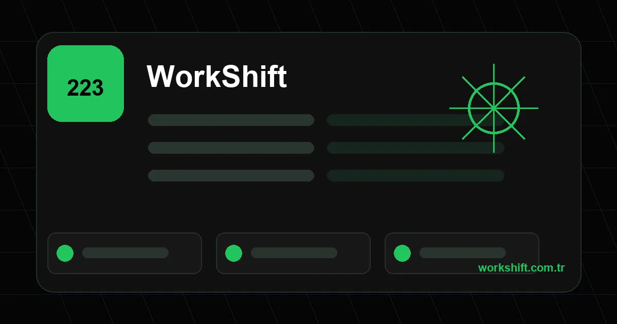 2-2-3 シフト表テンプレート - WorkShift