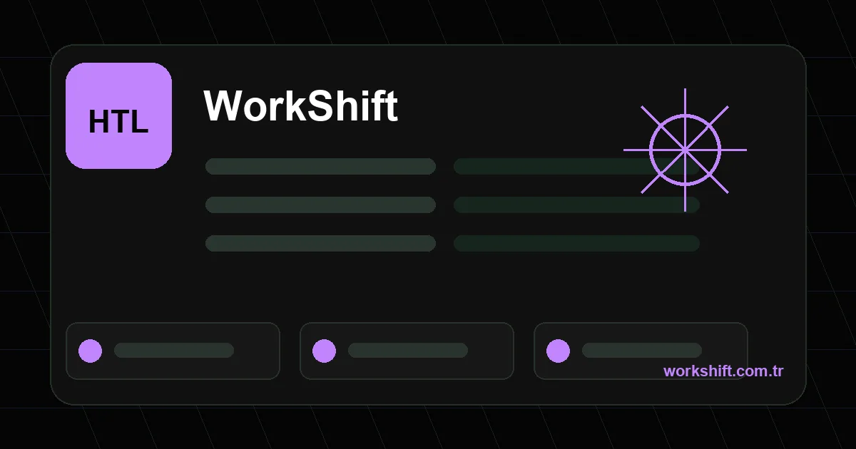 Hotel staff shift planner - WorkShift